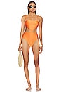 view 1 of 3 Pippa One Piece in Tangerine