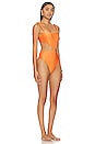 view 2 of 3 Pippa One Piece in Tangerine