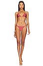 view 4 of 4 Elis Bikini Top in Rosewood