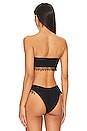 view 3 of 5 Ryder Bikini Top in Textured Black