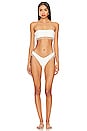 view 4 of 5 Riva Bikini Bottom in Pearl
