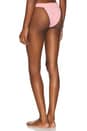 view 3 of 4 Pia Bikini Bottom in Pink Tweed