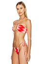 view 3 of 5 Louisa Bikini Top in Raspberry Rose