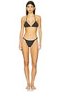 view 4 of 5 x REVOLVE Diane Bikini Bottom in Black Tweed