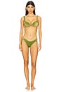 view 4 of 5 Wade Bikini Bottom in Olive