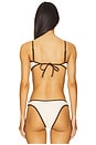 view 3 of 4 Anya Bikini Top in Cream Sequin