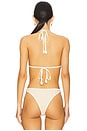 view 3 of 5 Nash Bikini Top in Oat Milk