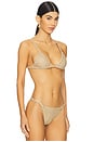 view 2 of 5 Zuri Bikini Top in Marigold