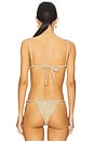 view 3 of 5 Zuri Bikini Top in Marigold