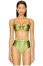 view 1 of 4 Karter Bikini Top in Moss