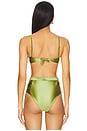 view 3 of 4 Karter Bikini Top in Moss