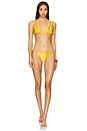 view 4 of 4 Luna Bikini Bottom in Canary