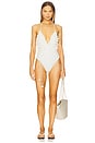 view 1 of 3 Sallie Full Piece in Off White Texture