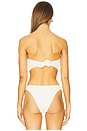 view 3 of 5 Calypso Bikini Top in Coconut Swirl