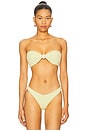 view 1 of 4 Noah Bikini Top in Lemon