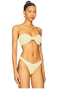 view 2 of 4 Noah Bikini Top in Lemon