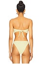 view 3 of 4 Noah Bikini Top in Lemon