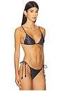 view 2 of 5 Emerson Bikini Top in Dot