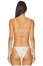 view 3 of 5 Emerson Bikini Top in Ivory Domino