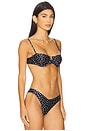 view 2 of 4 Lady Bikini Top in Dot