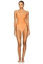 view 1 of 4 Penelope Full Piece Swimsuit in Clementine