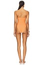 view 3 of 4 Penelope Full Piece Swimsuit in Clementine