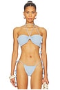 view 1 of 4 Eleanor Halter Bikini Top in Skylar
