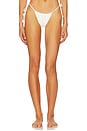 view 1 of 4 Elisa Side Tie Bikini Bottom in Dove