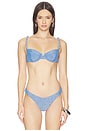 view 1 of 5 HAUT DE MAILLOT DE BAIN LYDIA in Skylit
