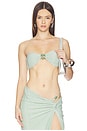 view 1 of 5 Anto Bandeau Bikini Top in Spearmint