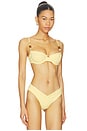 view 2 of 5 TOP BIKINI BANDA POPPY in Lemondrop