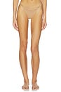 view 1 of 5 Zack Bikini Bottom in Gold Shimmer