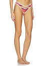 view 2 of 5 Shayla Bikini Bottom in Berry
