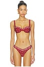 view 1 of 4 Lara Bikini Top in Merlot