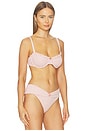 view 2 of 5 Vienna Bikini Top in Rose Cream