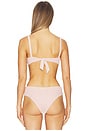 view 3 of 5 Vienna Bikini Top in Rose Cream
