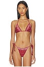 view 1 of 4 Elis Bikini Top in Merlot