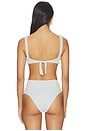 view 3 of 5 Mya Bikini Top in Polar