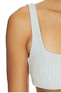 view 5 of 5 Mya Bikini Top in Polar