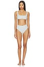 view 4 of 5 Malia Bikini Bottom in Polar