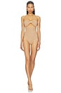 view 1 of 4 Izzie One Piece in Gold Shimmer