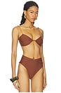 view 2 of 5 Emmie Bikini Top in Umber