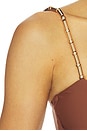 view 5 of 5 Emmie Bikini Top in Umber