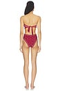 view 3 of 3 MAILLOT DE BAIN 1 PIÈCE REBECCA in Merlot