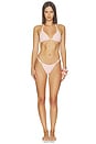 view 4 of 5 Jodi Bikini Bottom in Blush