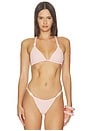 view 1 of 5 Jenna Bikini Top in Blush