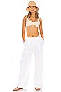 view 4 of 5 HAUT DE MAILLOT DE BAIN ALAIA in Textured Cream