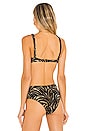 view 3 of 5 HAUT DE MAILLOT DE BAIN ALAIA in Zebra