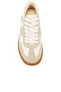 view 4 of 7 Santos Sneaker in Beige & White