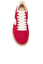 view 4 of 6 Santos Sneaker in Red & Off White
